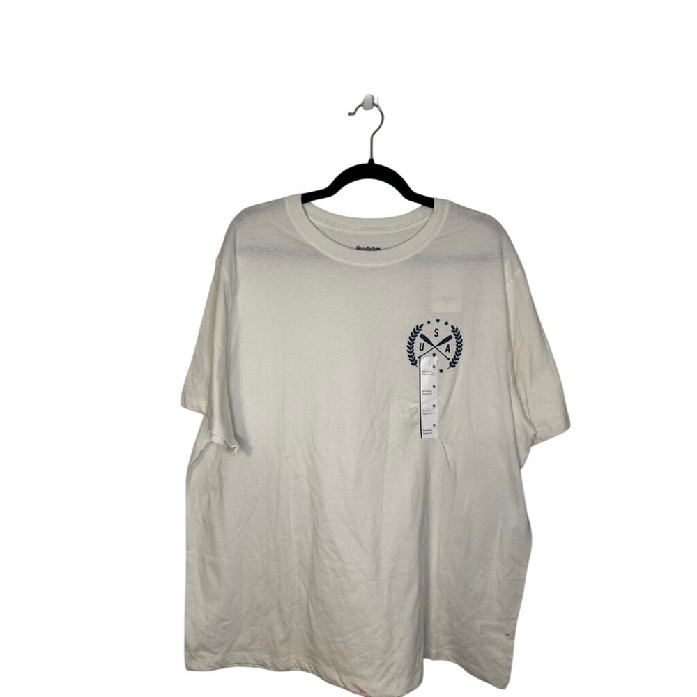 Mens‎ USA Graphic T-Shirt Short Sleeve Crew Neck Casual Top XL